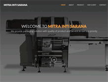 Tablet Screenshot of mi-sarana.com